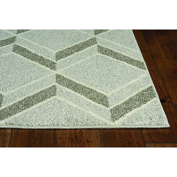 2'X4' Grey Machine Woven Uv Treated Herringbone Illusion Indoor Outdoor Accent Rug 2'X4' Grey Machine Woven Uv Treated Herringbone Illusion Indoor Outdoor Accent Rug