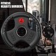 preview thumbnail 33 of 46, Olympic Weight Plates 5.5LB Plates Standard 2" Exercise Weights Weightlifting and Bodybuilding, Solid Iron Weight Plates Black - 2x11lbs