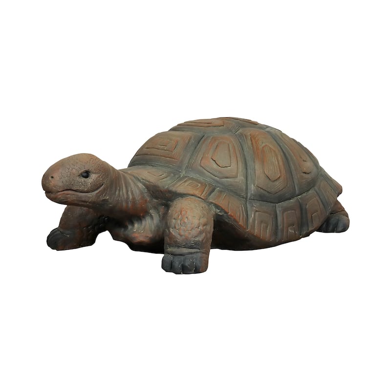 Garden Turtle Statue, Outdoor Concrete Tortoise Statue for Home Decor