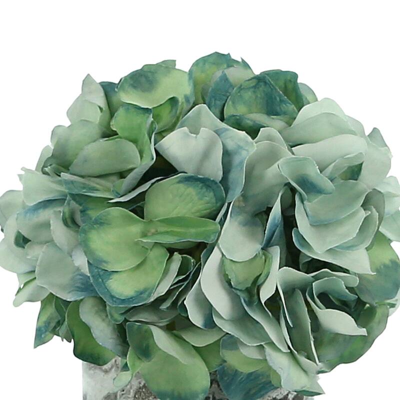 Hydrangea Arrangement in a Glass Vase