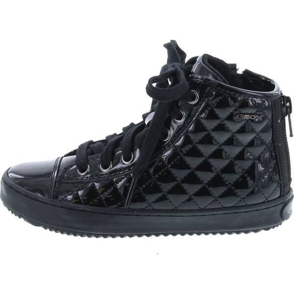 Shop Geox Girls Junior Kalspera Fashion Shoes Black Overstock