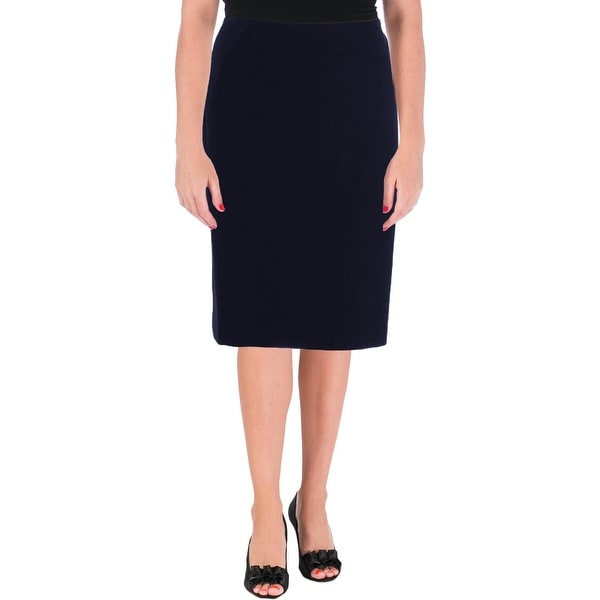 Shop Tommy Hilfiger Womens Pencil Skirt Knee-Length Suit Separate - On ...