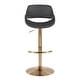 preview thumbnail 32 of 144, Silver Orchid Svellingen Adjustable Bar Stool with Rounded T Footrest - Set of 2
