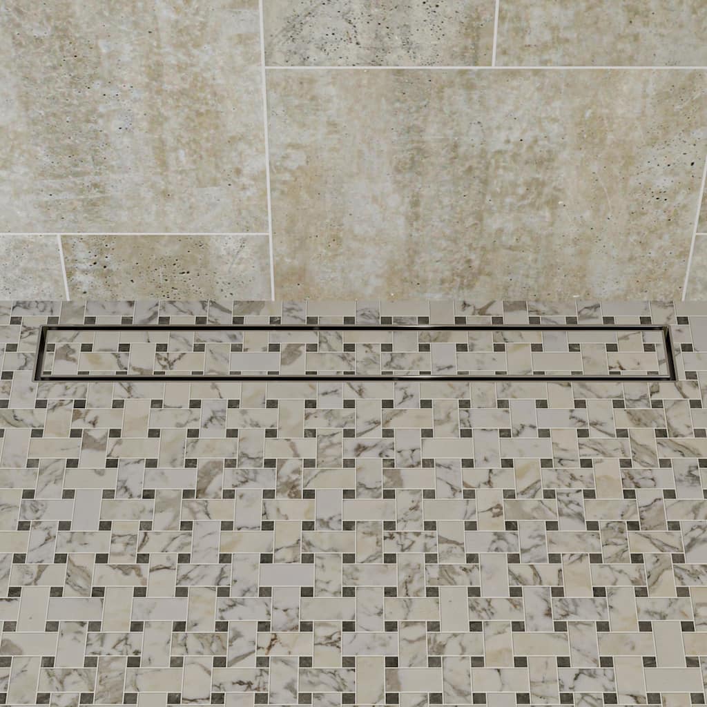 ALFI brand 24" Long Modern Stainless Steel Linear Shower Drain w/o Cover