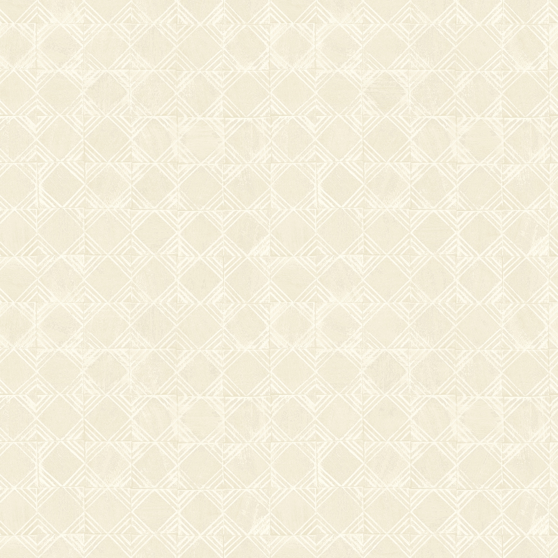 Chesapeake Button Block Taupe Geometric Wallpaper