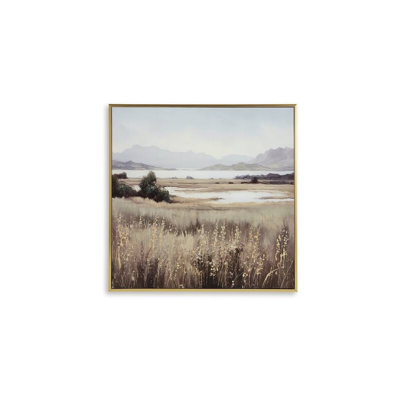 Signature Design by Ashley Clarkford Brown/Blue Wall Art