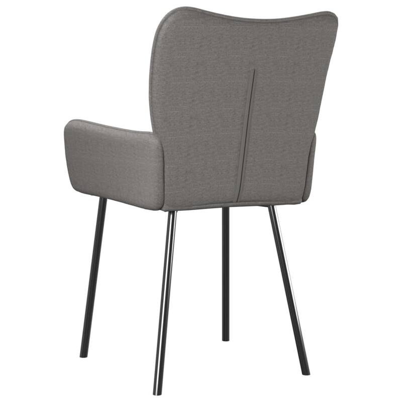vidaXL Dining Chairs 2 Pcs Accent Upholstered Chair for Living Room Fabric - 21.7" x 22.8" x 32.3"