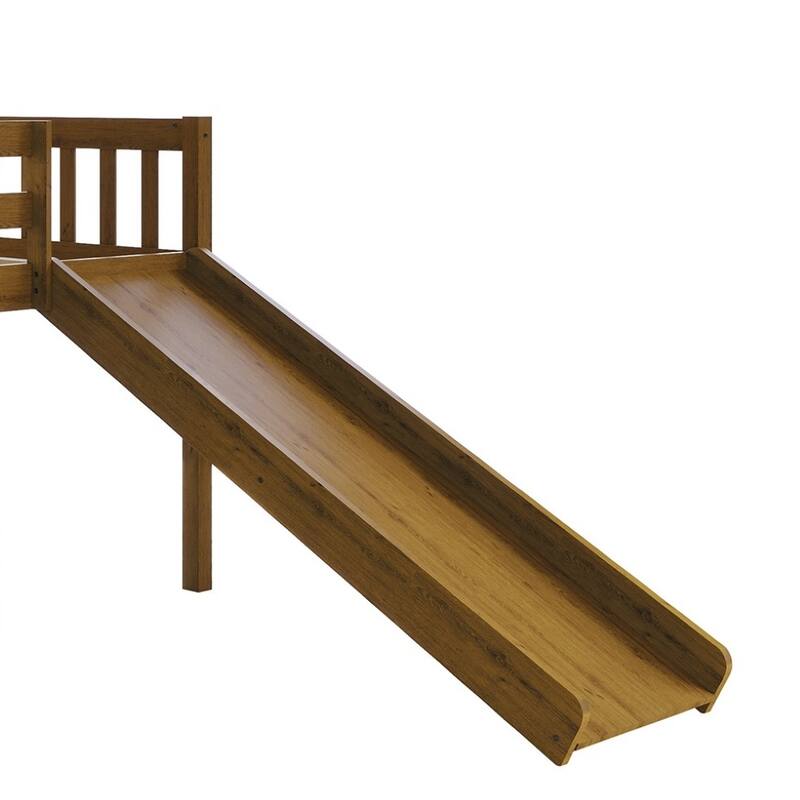 CraftPorch Simple Twin Loft Bed with Ladder