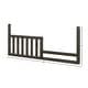 preview thumbnail 2 of 1, Nursery 56" Wide Toddler guardrail, Gray