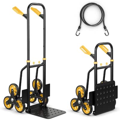 Stair Climbing Cart Heavy-Duty Stair Dolly Folding Trolley Cart