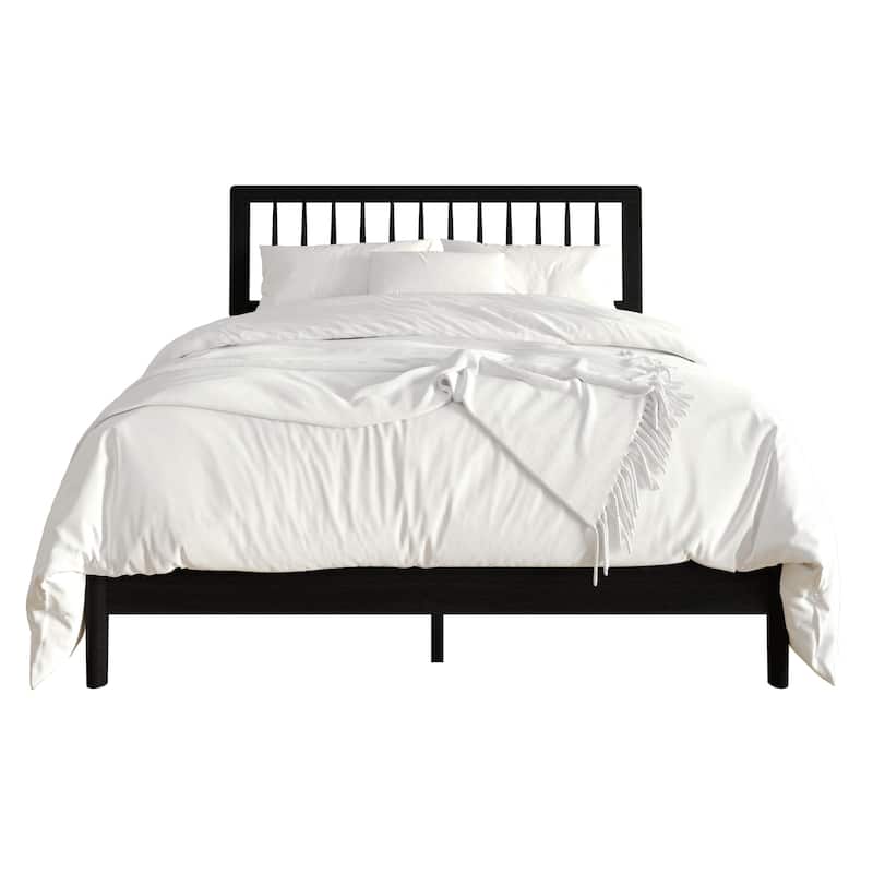 Clayfell Galena Wood Platform Bed