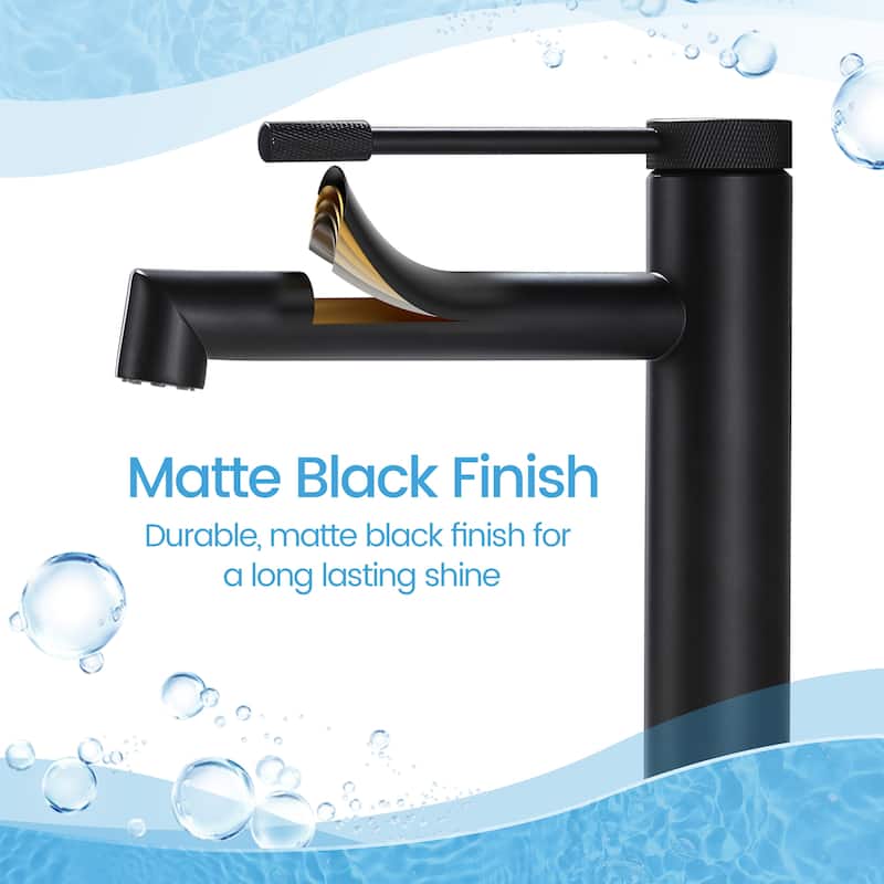 Rbrohant Bathroom Single Handle Single hole Faucet