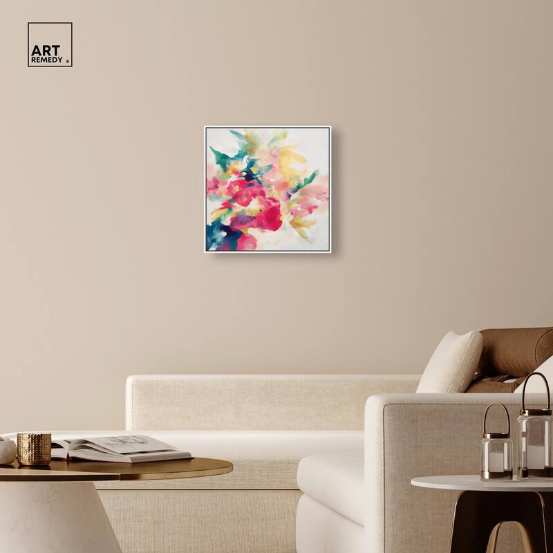 Essence of a Flower II Canvas by Art Remedy