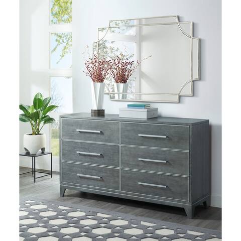 Memphis 6 Drawer Dresser in Slate Grey by Martin Svensson Home