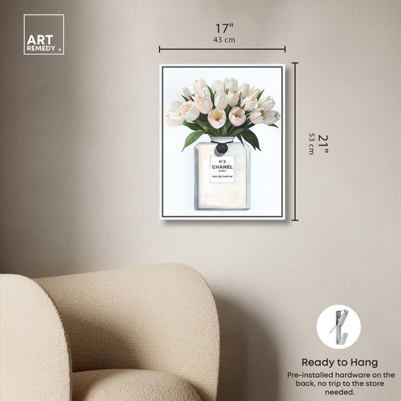 Doll Memories - Floral Happiness Canvas by Art Remedy