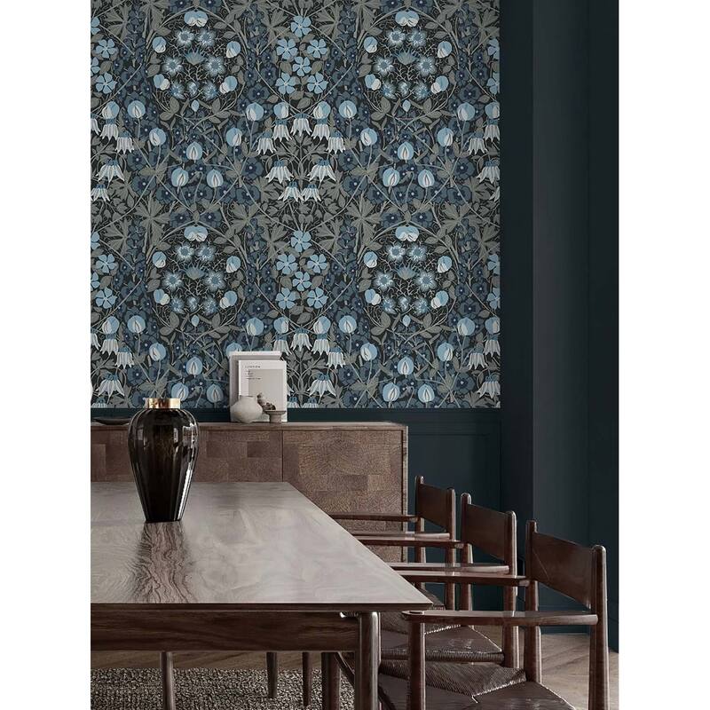 NextWall Tulip Garden Peel and Stick Wallpaper