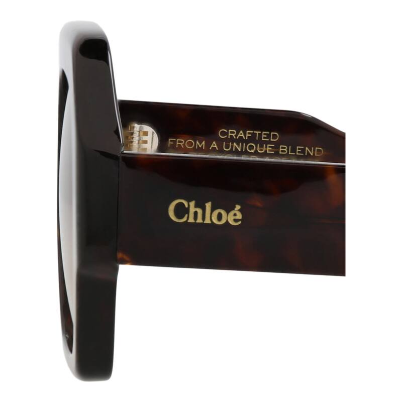 Chloé Square-Frame Recycled Acetate Sunglasses