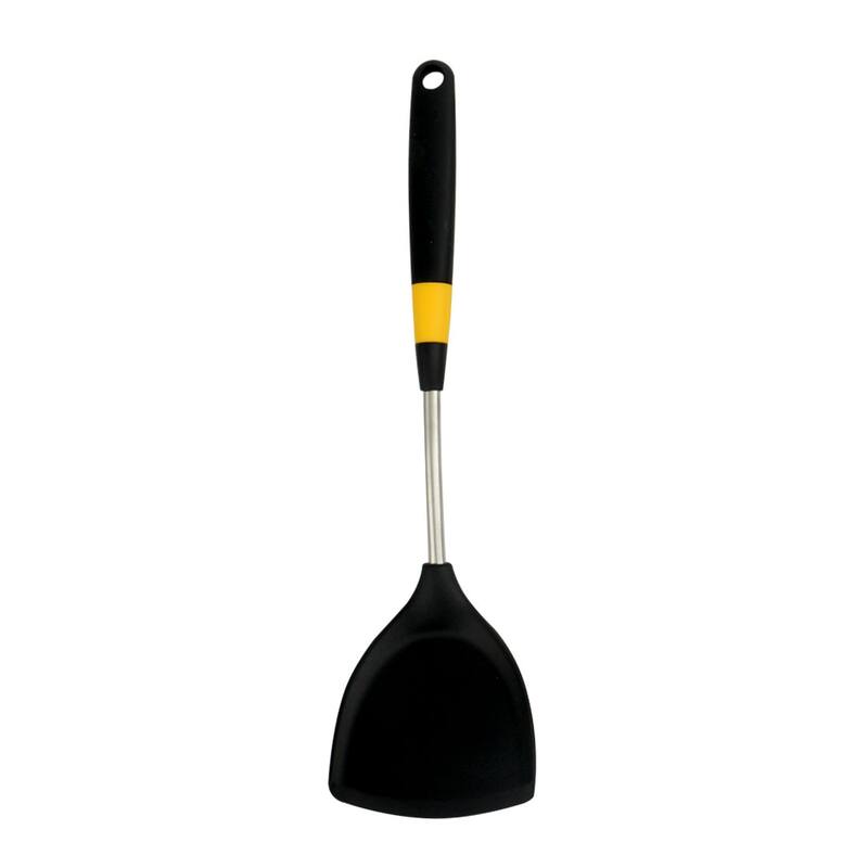 Silicone Turner Heat Resistant Non-stick Cookware Spatula Cooking - 15 " x 3.9 " (L*W)