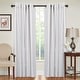 preview thumbnail 10 of 22, UTOPIA ALLEY Wall Mounted 1 inch Industrial Curtain Rods, Blackout, Wrap Around Curtain Rods, Rustic Style, Matte Black
