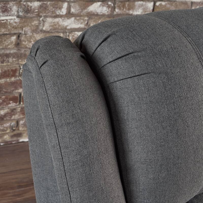 Jennette Fabric Swivel Gliding Recliner by Christopher Knight Home