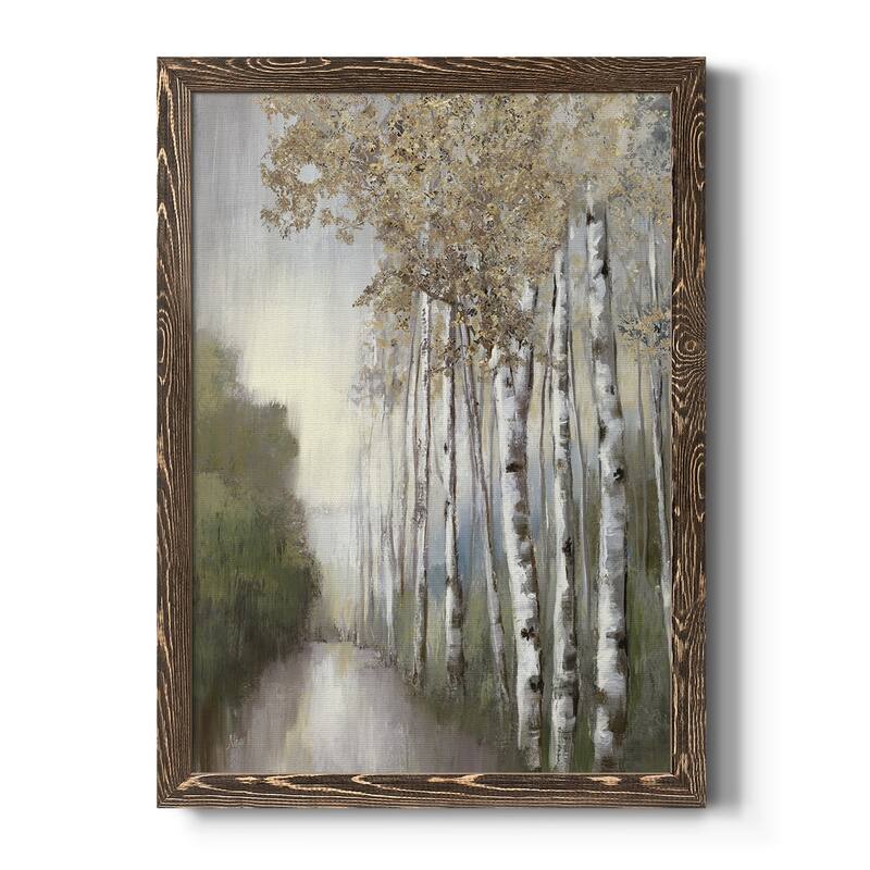 Woodland Walk Neutral-Premium Framed Canvas - Ready to Hang