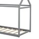 preview thumbnail 13 of 23, Wooden Twin Size House Bed, Kids Bed with House-shaped Roof