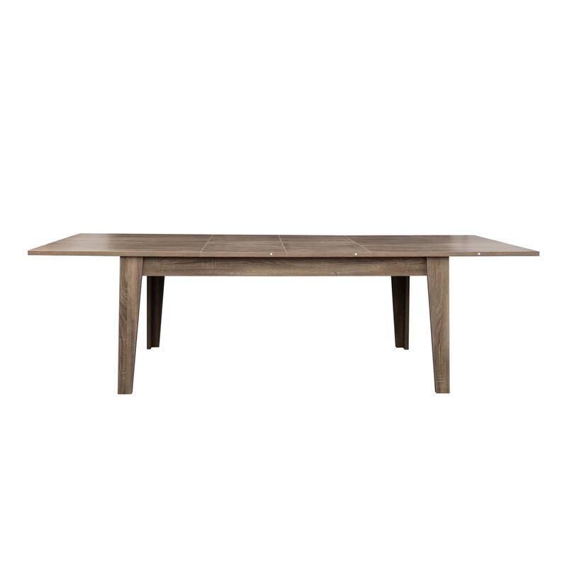 Wood Extendable Dining Table with Legs for Dining Room