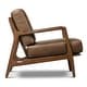 preview thumbnail 92 of 101, Poly & Bark Verity Leather Lounge Chair - Full Grain Genuine Italian Leather