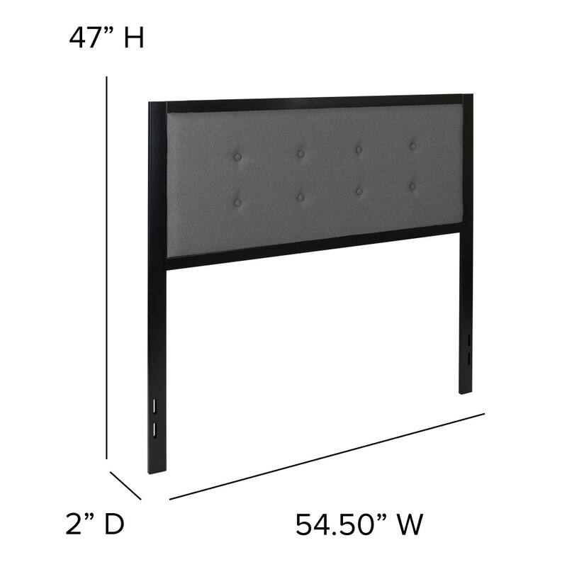 Metal Tufted Upholstered Headboard - Modern Headboard