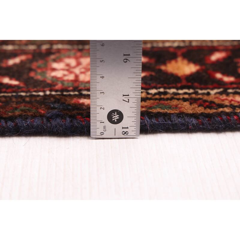 ECARPETGALLERY Hand-knotted Andelz Red Wool Rug - 3'5 x 7'3