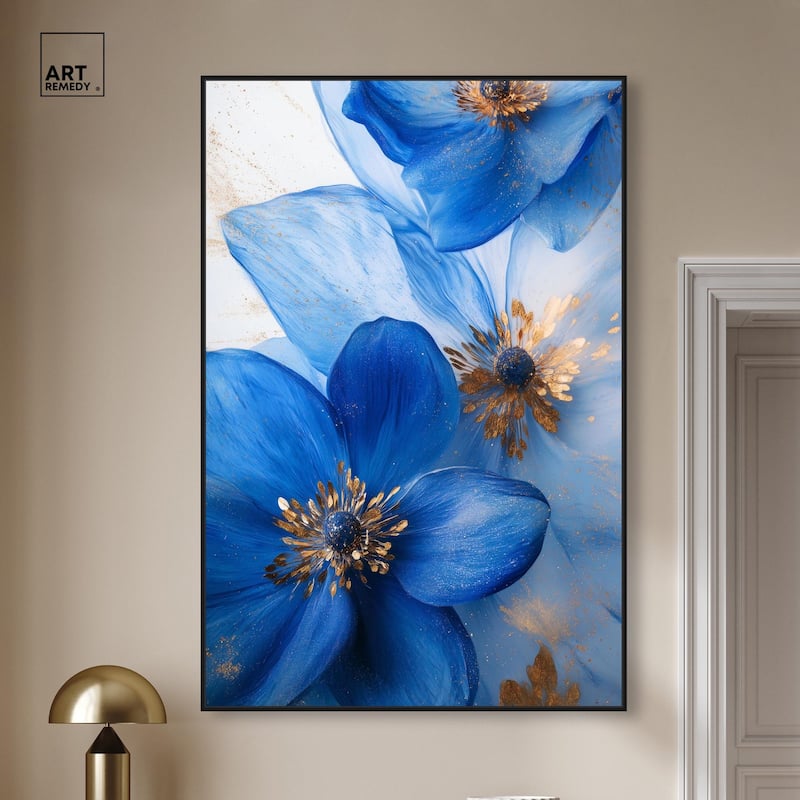 Twilight Teal Tint I Canvas by Art Remedy