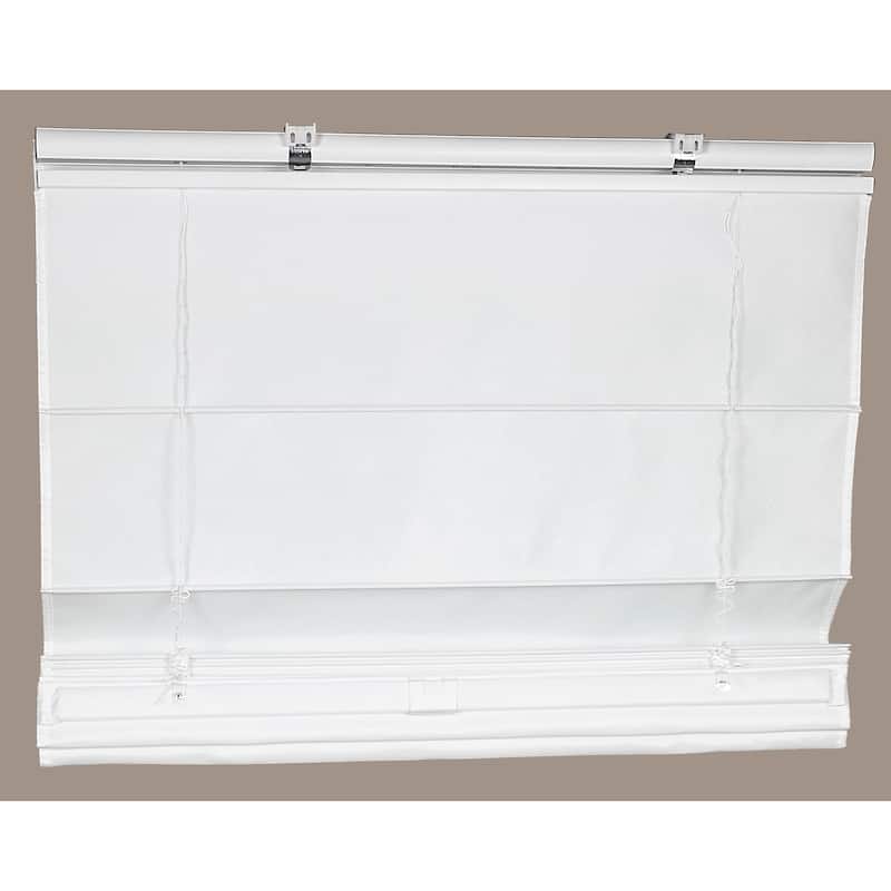 Arlo Blinds White Top Down Bottom Up Room Darkening Roman Shades