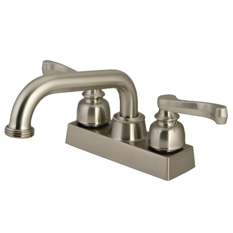 Kingston Brass 4 GPM Centerset Kitchen Faucet - Brushed Nickel