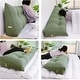 preview thumbnail 9 of 17, WOWMAX Replacement Pillowcase For WOWMAX Headboard Wedge Reading Pillow, Triangular Pillow Cover Without Insert