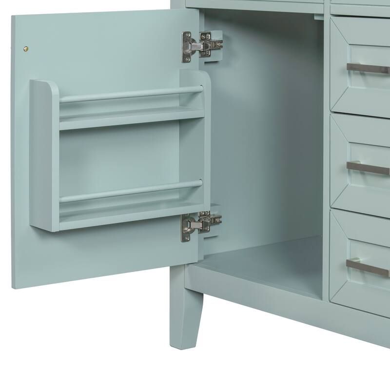 30" Bathroom Vanity with Solid Frame and MDF Board