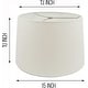 preview thumbnail 13 of 16, Mestar Hardback Drum Lampshade (Spider)