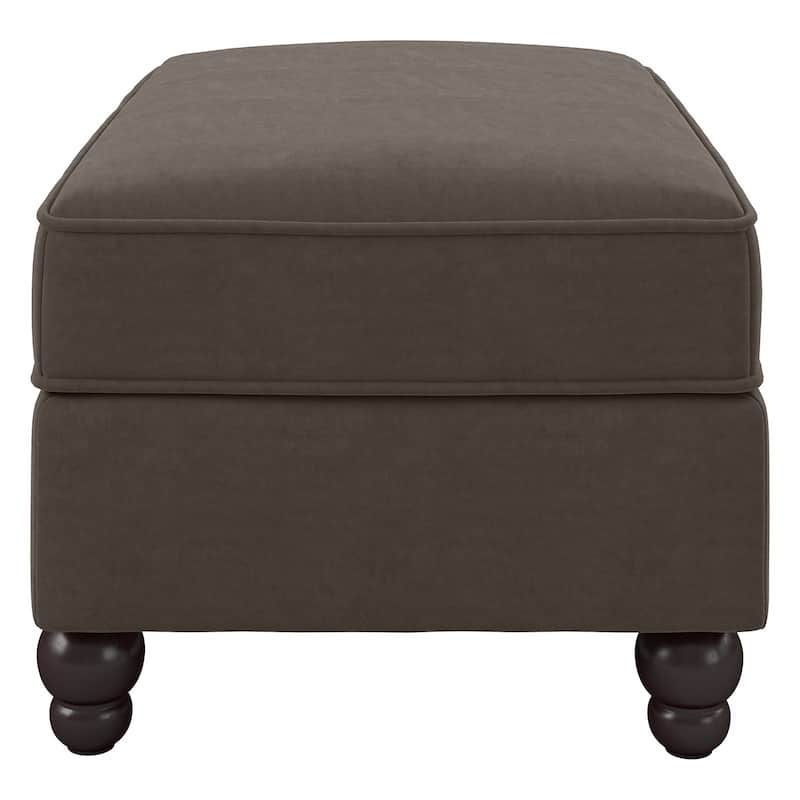 Bush Furniture Coventry Large Upholstered Storage Ottoman