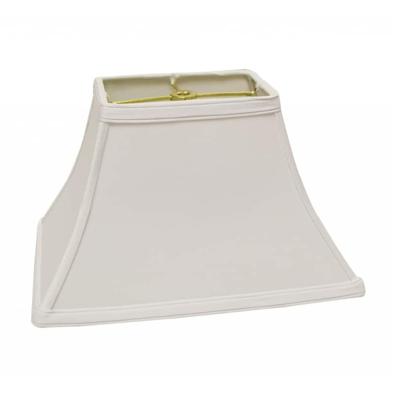 HomeRoots White No Slub Innsbruck Bell Lamp shade - 12"x8"x8"