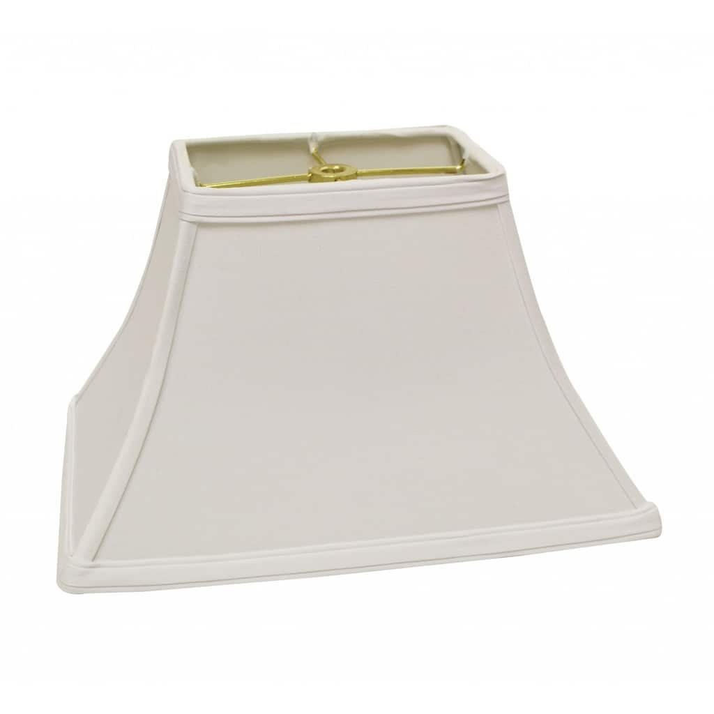 HomeRoots White No Slub Innsbruck Bell Lamp shade - 12"x8"x8"