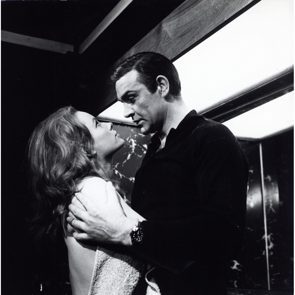 Shop A film still of Sean Connery and Luciana Paluzzi in Thunderball ...