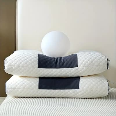 26 x 15 in. Hypoallergenic Memory Cotton White Pillow ,1pack