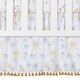 preview thumbnail 6 of 4, Lambs & Ivy Signature Jamboree Metallic Gold/White/Silver Elephant and Giraffe 3-Piece Crib Bedding Set
