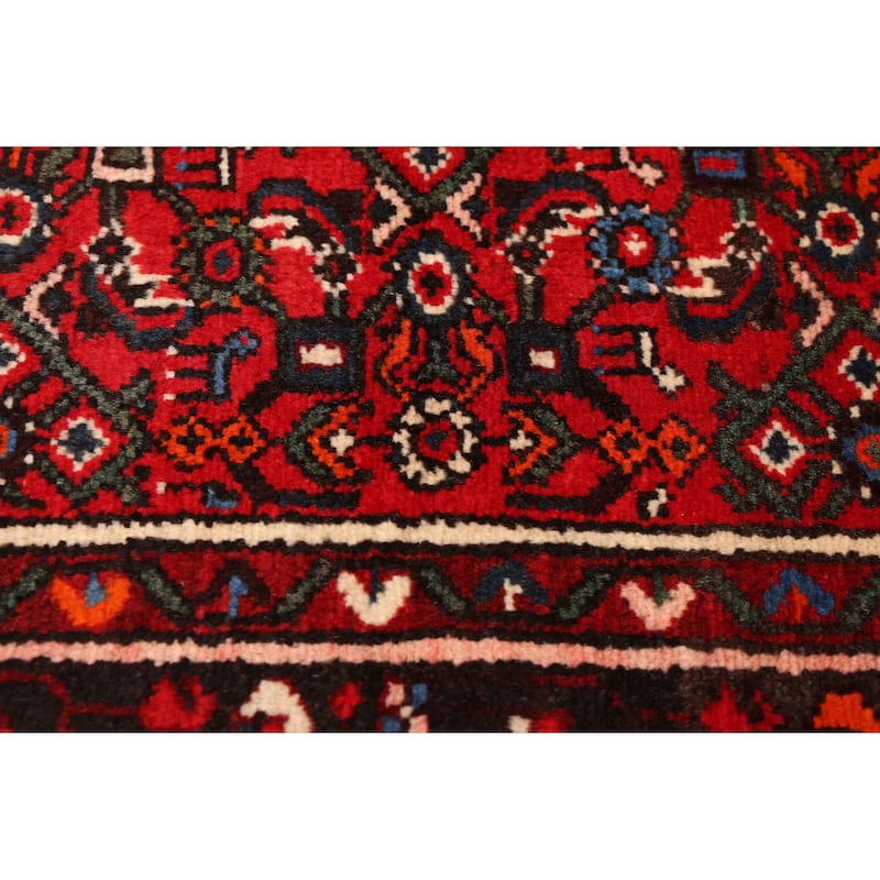 ECARPETGALLERY Hand-knotted Andelz Red Wool Rug - 2'8 x 10'3