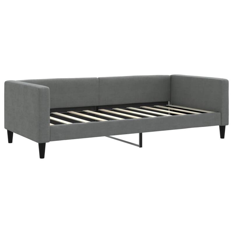 vidaXL Day Bed Upholstered Sleeper Sofa Bed for Bedroom Living Room Fabric