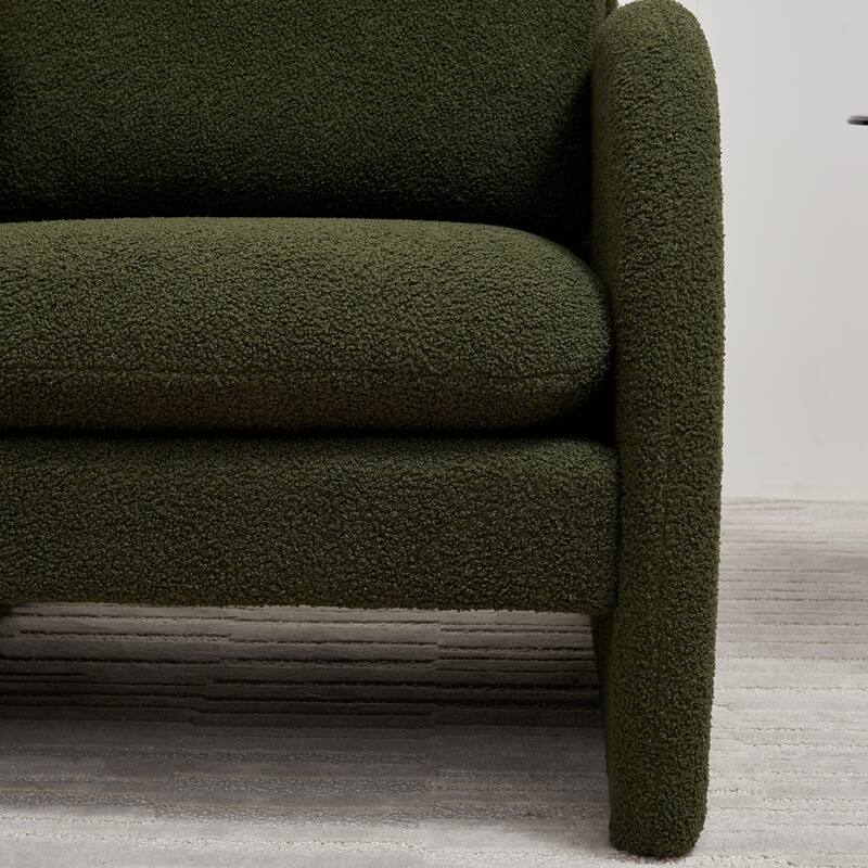 Sherpa Upholstered Accent Chair