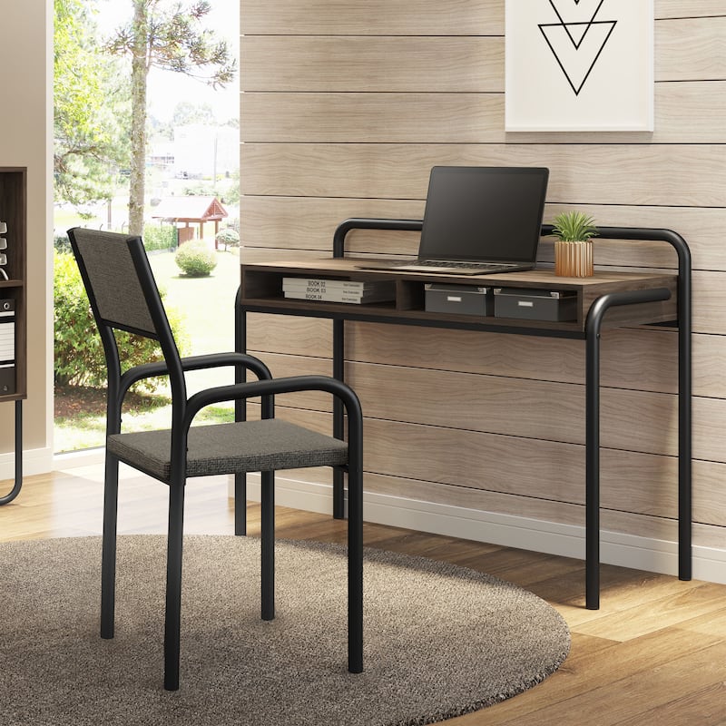 Modern Classic Writing Desk, Walnut - Walnut
