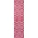 preview thumbnail 98 of 179, JONATHAN Y Trebol Moroccan Geometric Textured Weave Indoor/Outdoor Area Rug 2 X 10 - Fuchsia/Light Gray