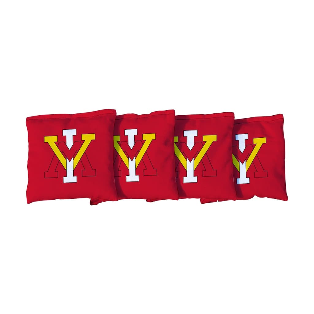 Virginia Military Institute Red Cornhole Bags