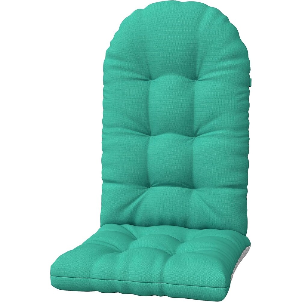 Thickened Waterproof Patio Chair Cushion with Anti-Slip Design, 41.72×17.71×4.72 Inches, Green