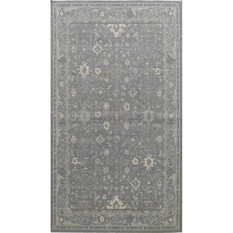 Stunning Geometric Ziegler Turkish Wool Area Rug Dining Room Carpet - 6'7" x 9'10"